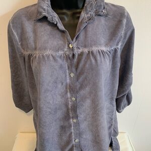 Boho-Lace Embellished Dress Shirt-UNE-Made in Italy-Romantic